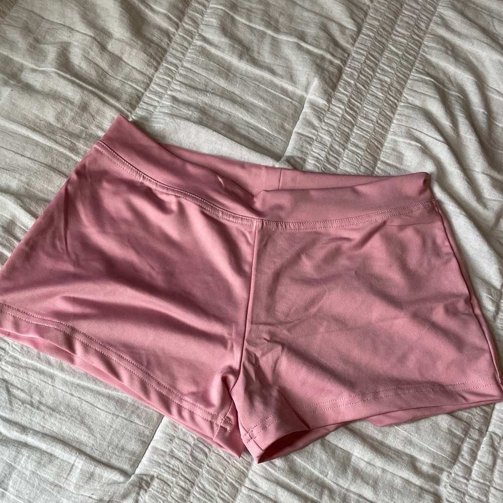 SUPRNOWA Spandex Workout Shorts, Size S
